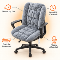 Heated cushion features and dimensions